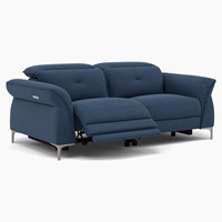 Fabric recliner sofas