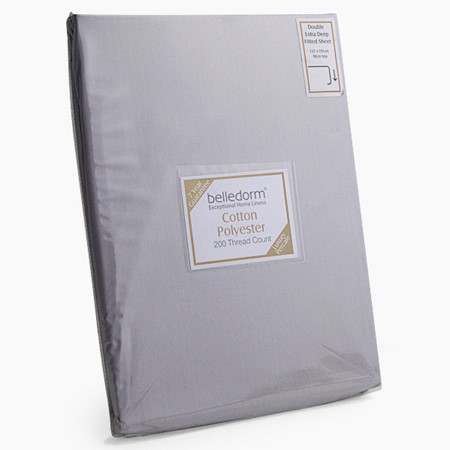 Percale Cloud Extra Deep Fitted Sheet image
