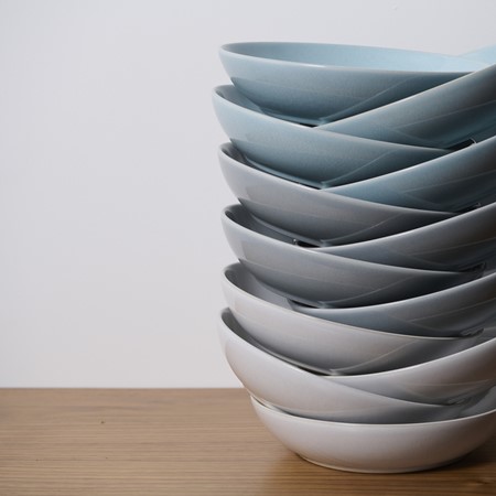 Denby Intro Pasta Bowl Set of 4 - Pale Blue image