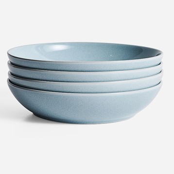Denby Intro Pasta Bowl Set of 4 - Pale Blue Image
