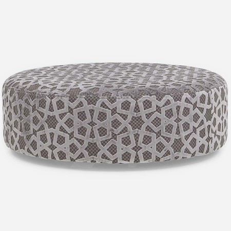 Allure Large Round Footstool primary image