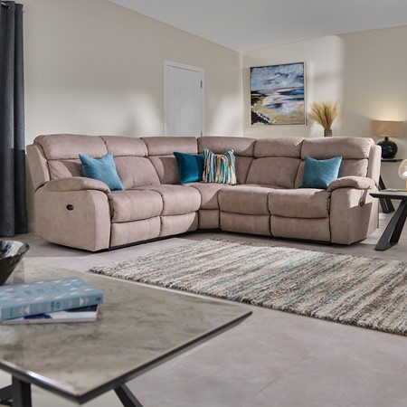 Balance Corner Sofa with 2 Power Recliners lifestyle image