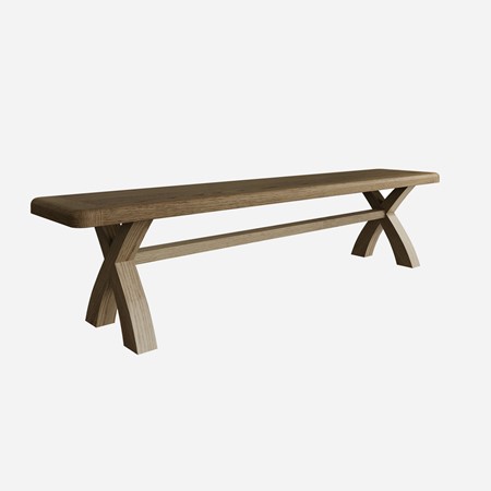 Ryedale Cross Leg Dining Bench primary image