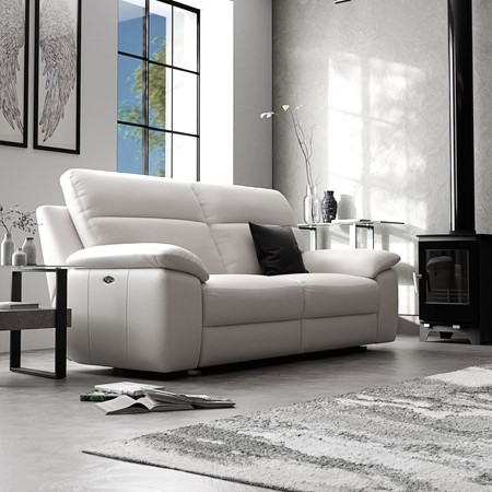 Nicoletti Vivaldi II 3 Seater Double Power Recliner Sofa lifestyle image